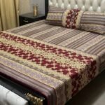3 Pcs Cotton Bedsheet- XARA 7655-3314 (Premium)