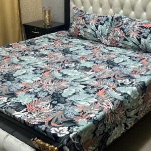 3 Pcs Cotton Bedsheet- XARA 7655-3325 (Premium)