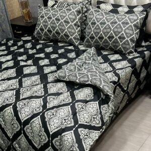 Double Bed 6 pc Winter Razai Set (Heavy Filling) RZ-89