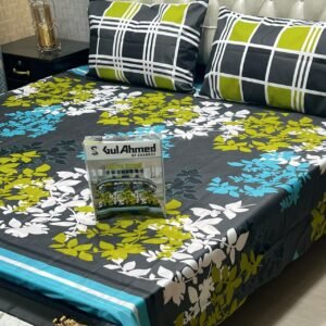 3 Pcs Bedsheet E-10