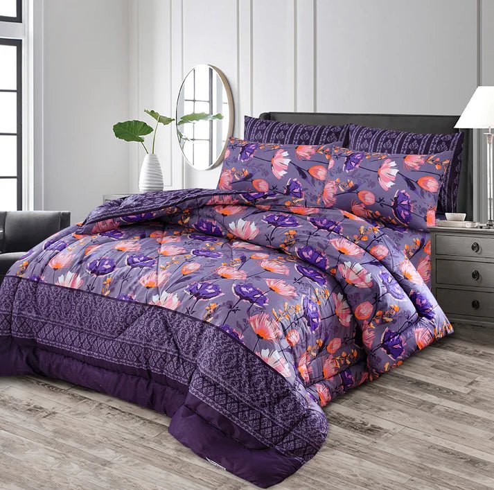 7 Pcs Comforter Set-B42